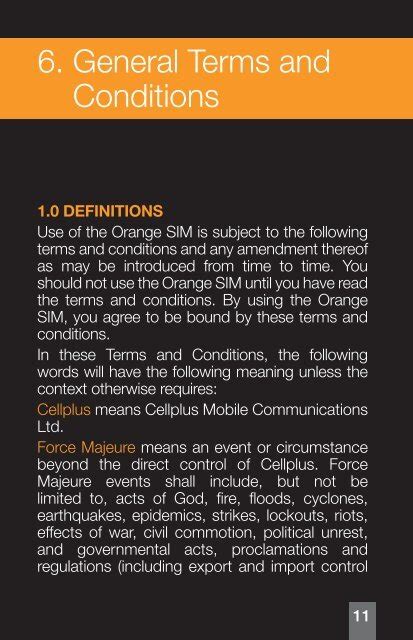 Prepay Terms & Conditions .
